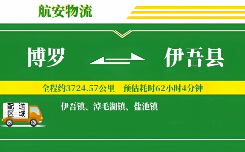 博罗到伊吾县物流公司