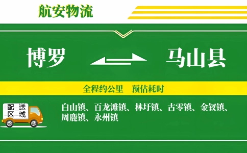 博罗到马山县物流公司