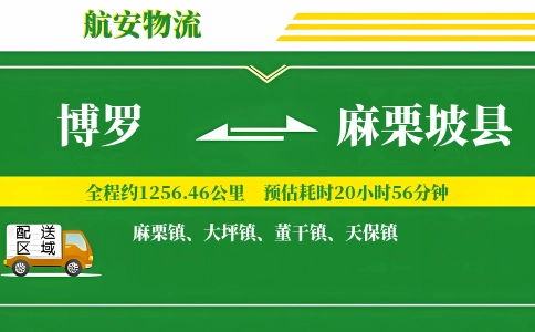 博罗到麻栗坡县物流公司